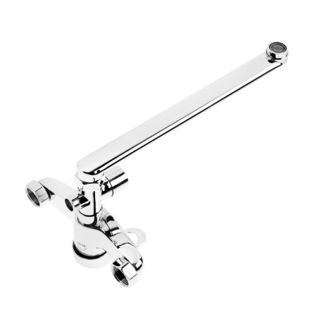 Everest bathtub B21-028, single-leaf, flat spout, chrome-1