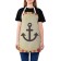 Apron kitchen with a photo print "Anchor", adjustable, size OS