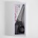 Scissors "Zigzag", 9 ", 23 cm, step - 3 mm, black color