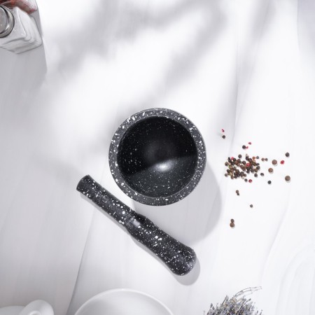 Stupa with pestle "Black Stone"-5