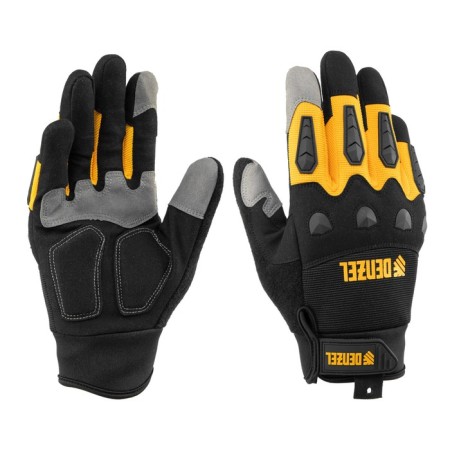 Universal gloves Denzel 90324, reinforced, with protective pads, size 10
