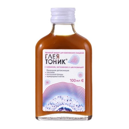 Gleyatonik balm with Sumakha, chitosan and mulberry, detoxification of toxins, 100 ml-1