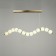 Lamp "Avyiro" 13xLED 91W 3000k brass 100x18x19-169 cm