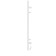 Electric towel Laris Astor ChK9, 350x700 mm, 9 crossbars, left, white
