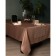 Tablecloth, size 150x220 cm, coffee color