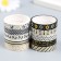 Sticky tape paper "Black and white drawings" set 10 pcs. 0.8 cm dl. 2 m 8.5x4x1 cm
