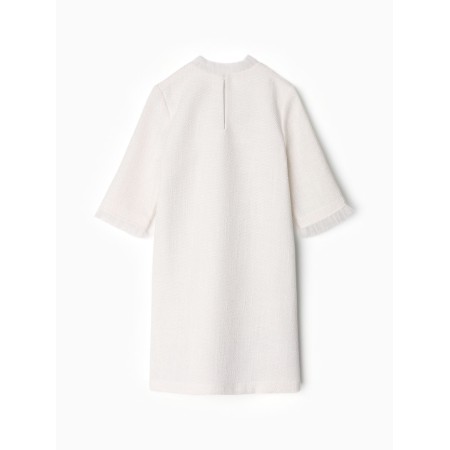 Платье для девочки MINAKU: PartyDress, цвет белый, рост 140 см-13