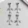 Bale with a suspension metal for creativity "Airplane" silver 3.6 cm