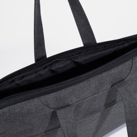 Laptop bag, gray color-5