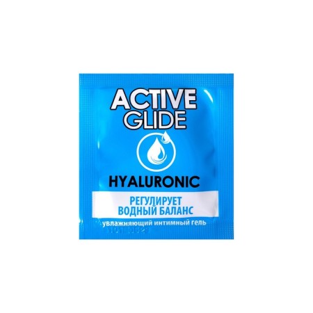 Moisturizing intimate gel Active Glide Hyaluronic, 3 g, 20 pcs-1