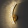 Bra "Wing" LED 12W 3000-6000k gold 40x12x10cm