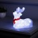LED figure "Olenenok" 15 × 16 × 10 cm, acrylic, 20 LED, batteries AA × 3, glow white