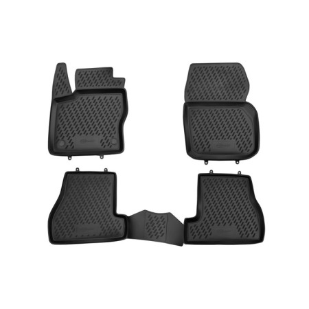 Rugs in the salon for Ford Focus (III), 2011-2015, 4 pcs.