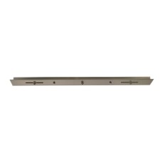 Universal ceiling base 0991/032, 2.5x24x8 cm, bronze color