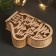 New Year's Basket-Varazhka "Christmas tree" 21x16x5 cm
