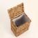 Wicker basket, 38x27x52 cm, reeds