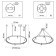 Suspended lamp IP20 LED 63W+37W 2656lm 3000-6000K, with DPD