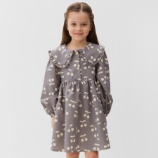 Children's dress with collar Kaftan R.32 (110-116 cm)