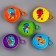 A children's wallet for a boy in a dinosaurus showbox, plush, color mix
