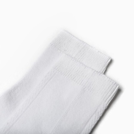 Children's socks with a net, white color, size 20-22-1