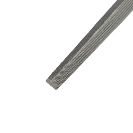 Sibrtekh file 16027, 200 mm, trihedral, two -component handle, No. 2-1