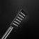 Shower Lake Zein Z423, 1 mode, rectangular, polished stainless steel