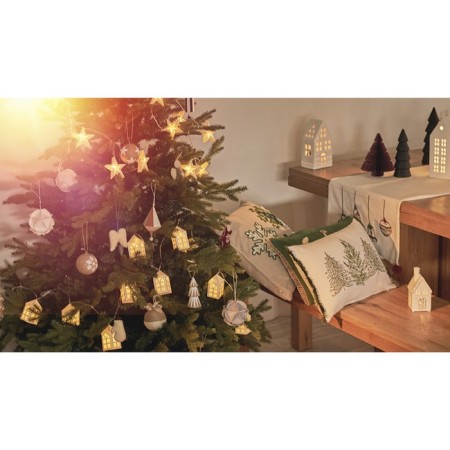 Decorative pillow with Christmas Tree New Year Essential, size 30x50cm-1