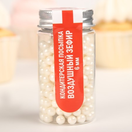 Confectionery Sprinking "Air Sephir", 6 mm, 50 g-1