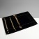 Strack for jewelry 10 departments, 39 × 27 × 1, black color