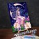 Lunar painting by numbers without a snap -in -law "Fairy", 30 x 40 cm