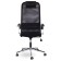 Armchair for the head of Brabix Pilot EX-610 CH Premium, chrome, fabric-plot, black