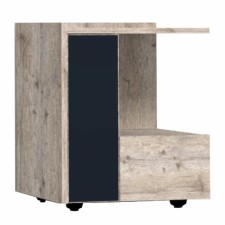 Cleat cabinet NATURE 42, 450 × 357 × 527 mm, gascon pine / black