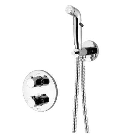 Lemark Yeti LM7819C bideter, simultaneous, without spout, watering can, thermostat, chrome