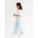 T -shirt for girls, height 134 cm, white color