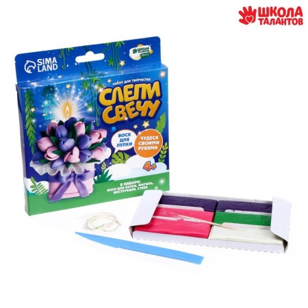 With your own hands. Blind the candle "Bouquet of flowers", a set for creativity-1