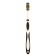 Toothbrush with hard bristles 360 °