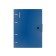 A notebook on the rings A5, 80 sheets in the Erichkrause "Glance Vivid", plastic cover, offset block, whiteness 100%, mix