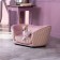 Sulperion Teddy, 75x45x36 cm, furniture fabric, size S, pink color