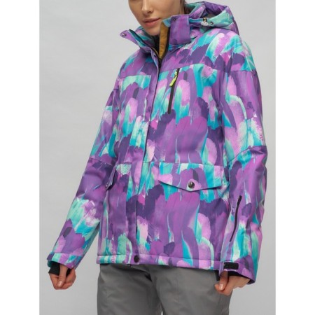 Ski suit, size 46, purple color-29