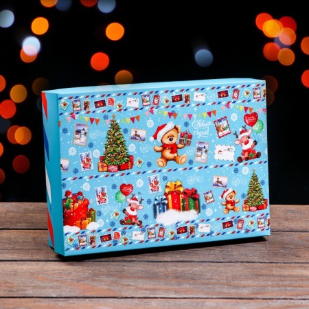 Gift box team "Winter", 21 x 15 x 5.7 cm-1