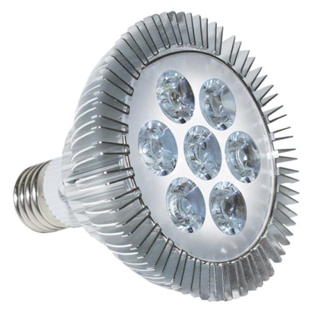 LED phytolamp, 7 watts, base E27, LED 7 (6 red, 1 blue)