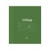 Notebook 12 sheets in a frequent slanting line is a plain "Classic Linovka", cover coated paper, VU-LK, OFSET BOLOC, MIX