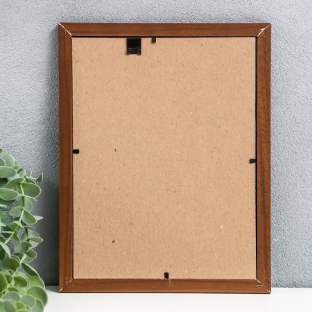 Photo frame wood 18x24 cm, No. 1, 17 mm, mokko (plastic screen)-1