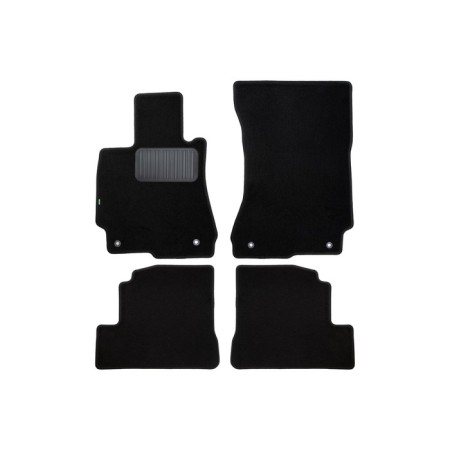 Standard salon mats for Mercedes-Benz S-Class W221 2005-2009, 2009-2013, sedan, 4 pcs., Textile