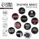 Sungrace icons "Offective", 56 mm, mix