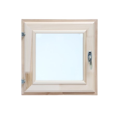 Window, 40 × 40cm, double glass of linden-4