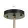 RUZANNA CHURE 2HA27 40W black and gold 48x26x27 cm Bayerlux