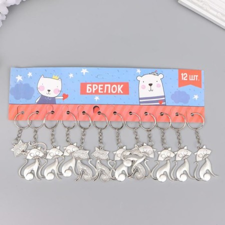 Breek Metal "cat" silver 4.3x3 cm-2