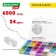 A set of beads for creativity and creating jewelry from beads, 6,000 beads, 24 colors x12.5 g
