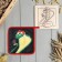 Kit kitchen snake with a glass: stand 15*15 cm, take 17*17cm